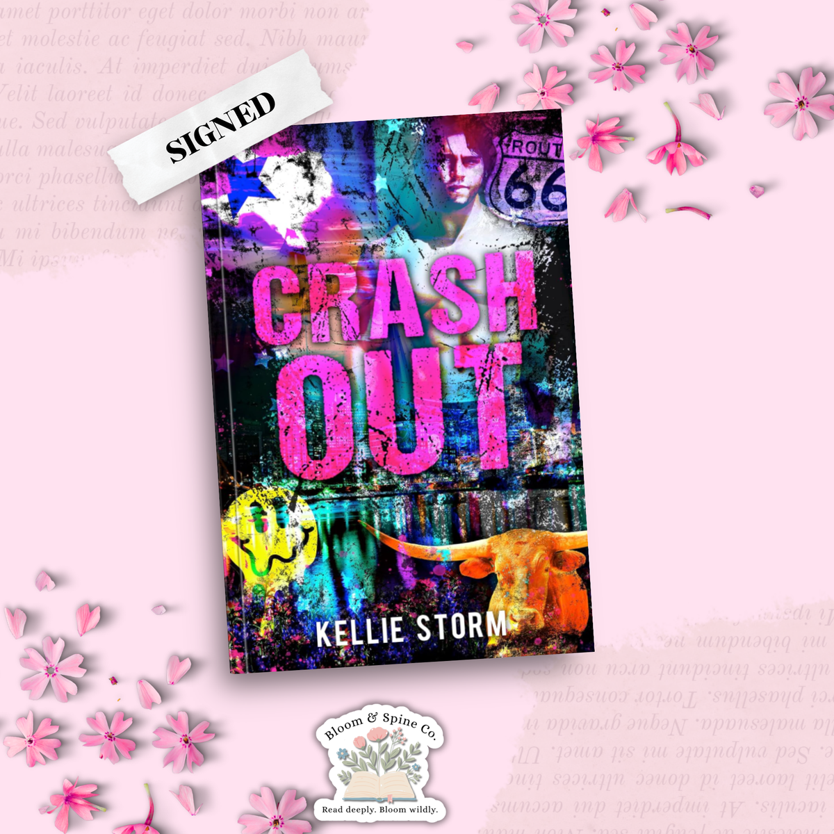 Crash Out by Kellie Storm (SIGNED)