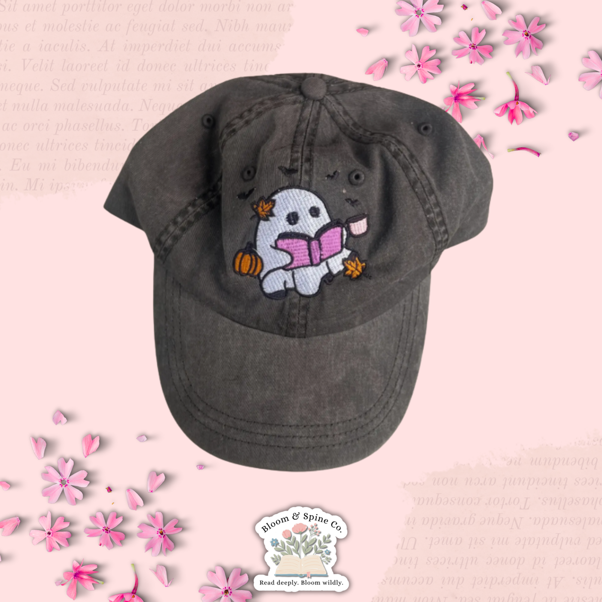 Ghost Reading Hat