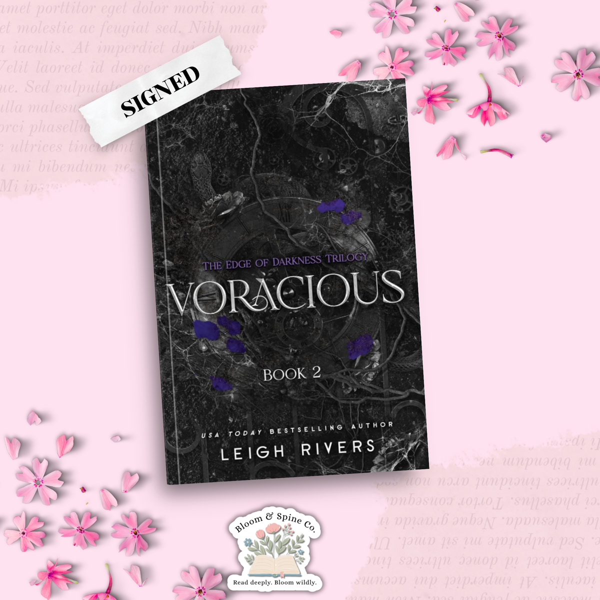 Voracious by Leigh Rivers (SIGNED)