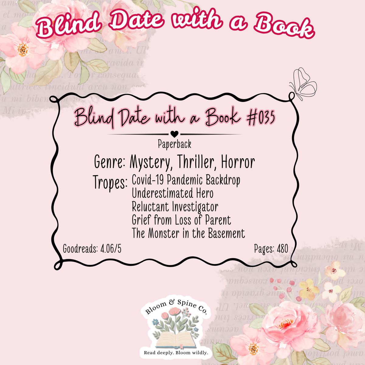 Blind Date with a Book #035
