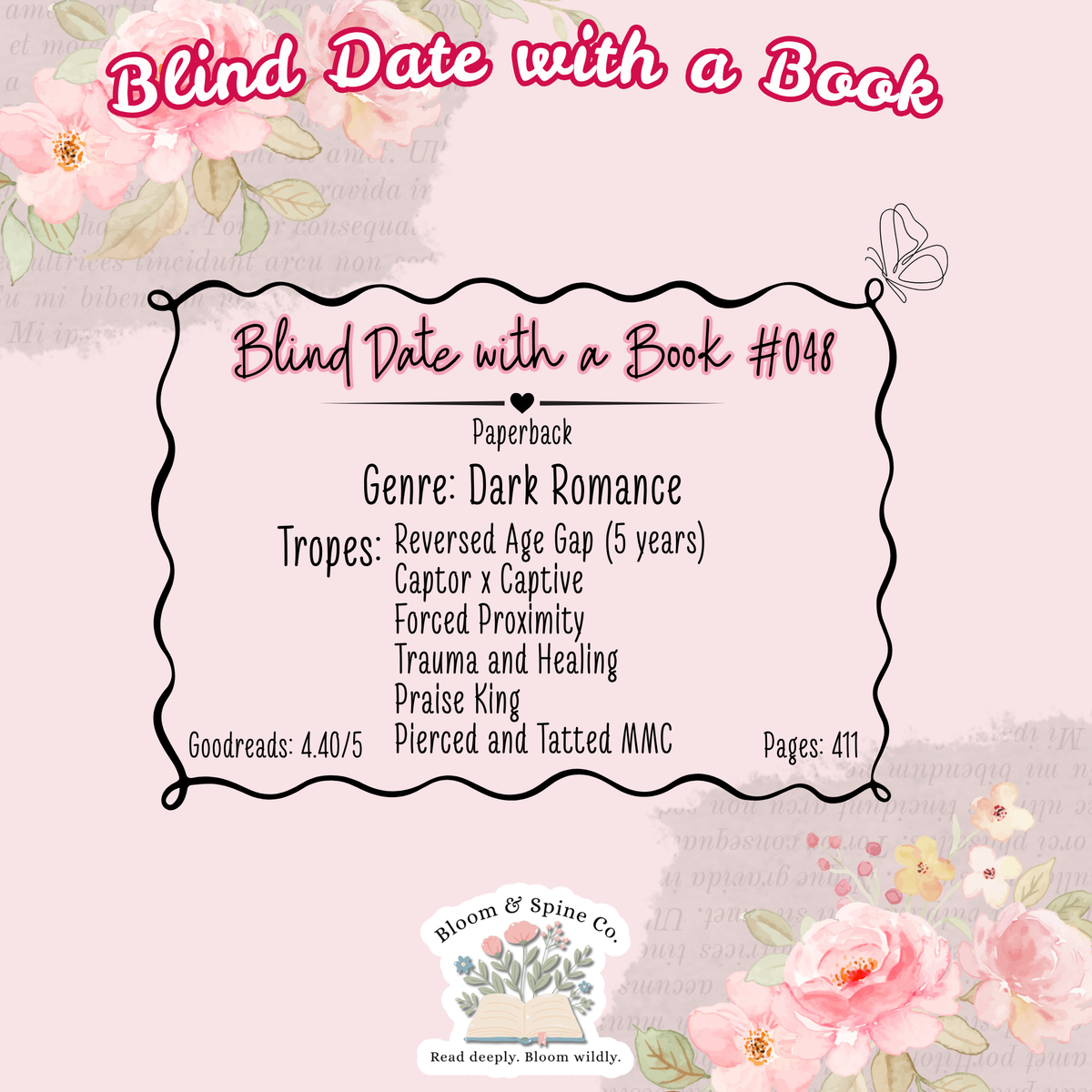 Blind Date with a Book #048 (SIGNED)