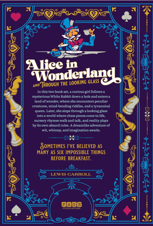 Alice in Wonderland and Through the Looking Glass by Lewis Carroll