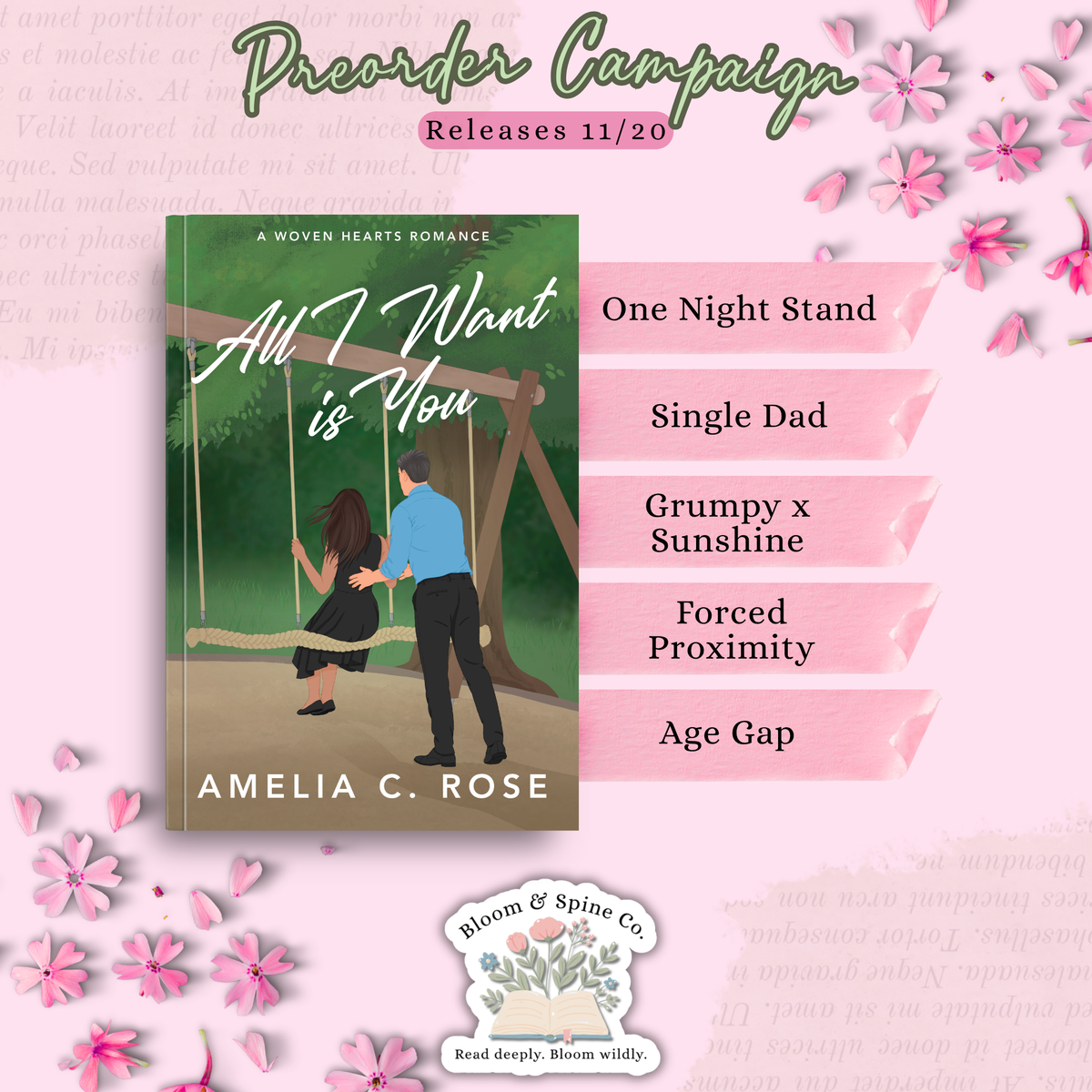 [PREORDER] All I Want is You by Amelia C. Rose