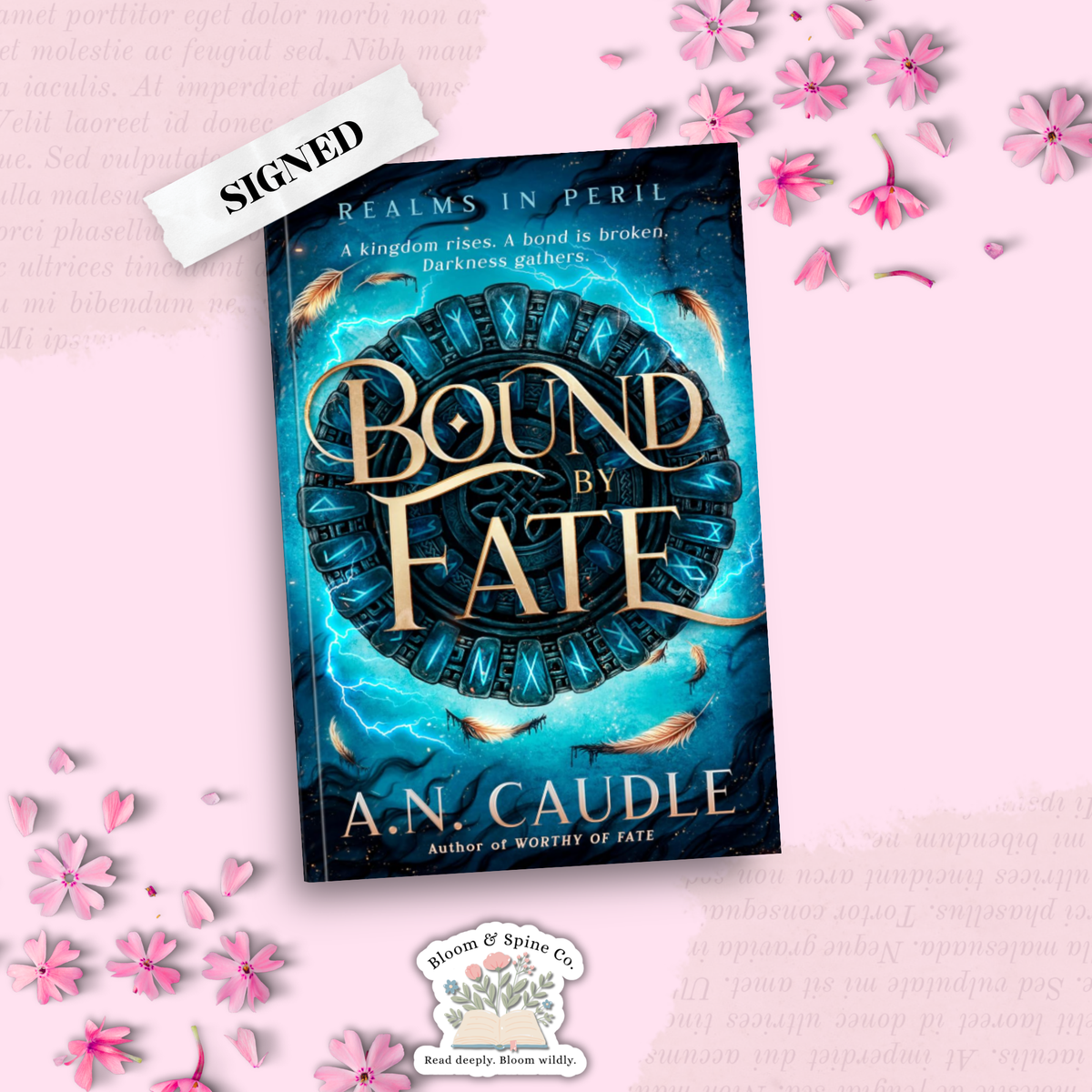 Bound by Fate by A. N. Caudle (SIGNED)
