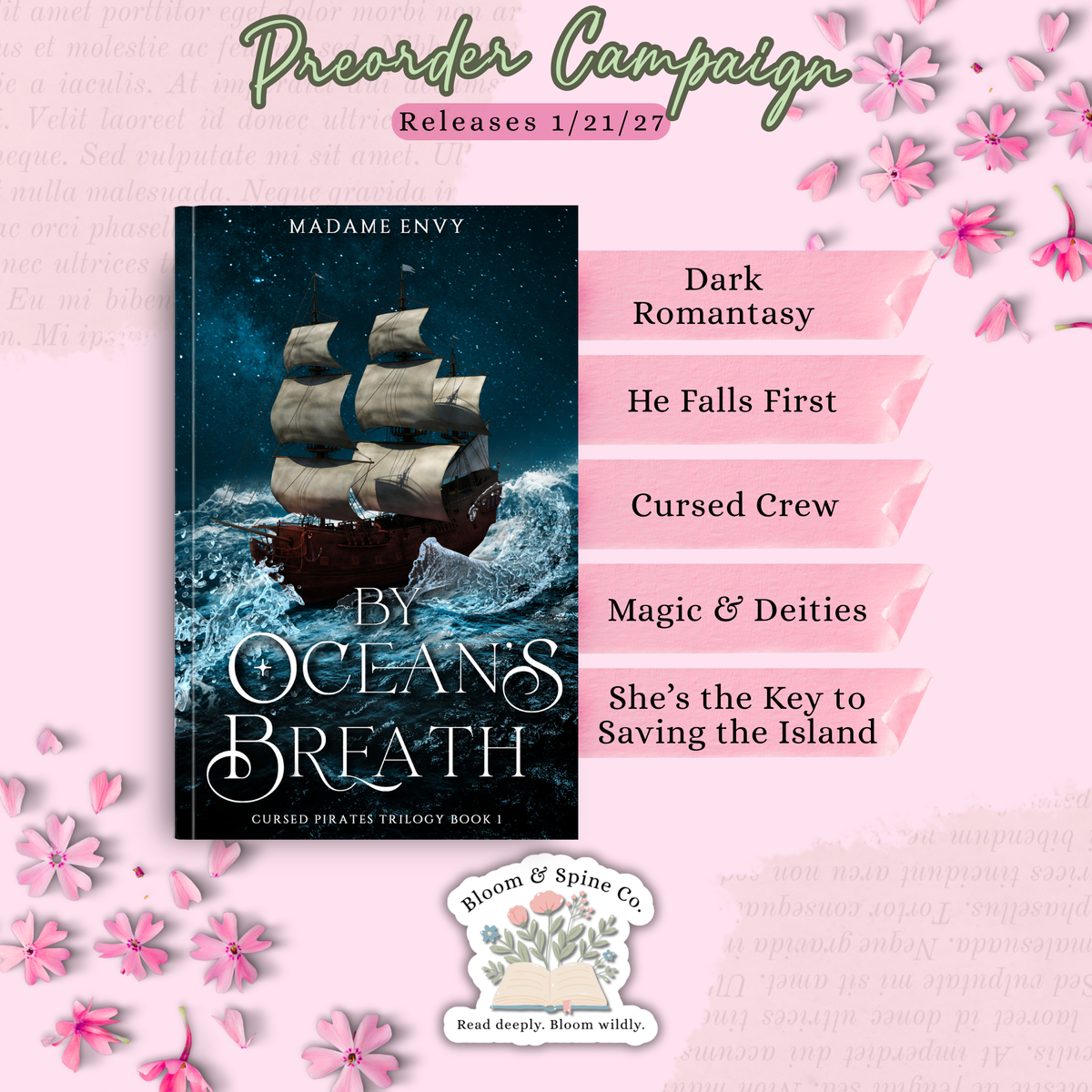[PREORDER] By Ocean's Breath by Madame Envy