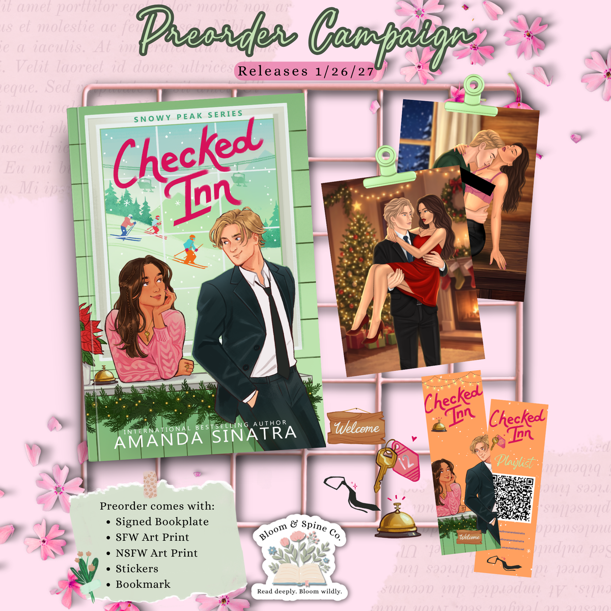 [PREORDER] Checked Inn by Amanda Sinatra