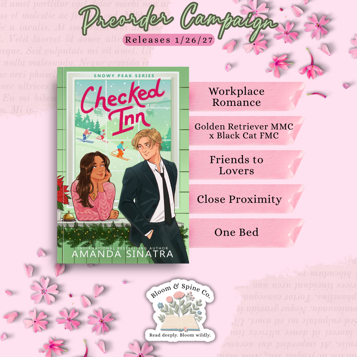 [PREORDER] Checked Inn by Amanda Sinatra