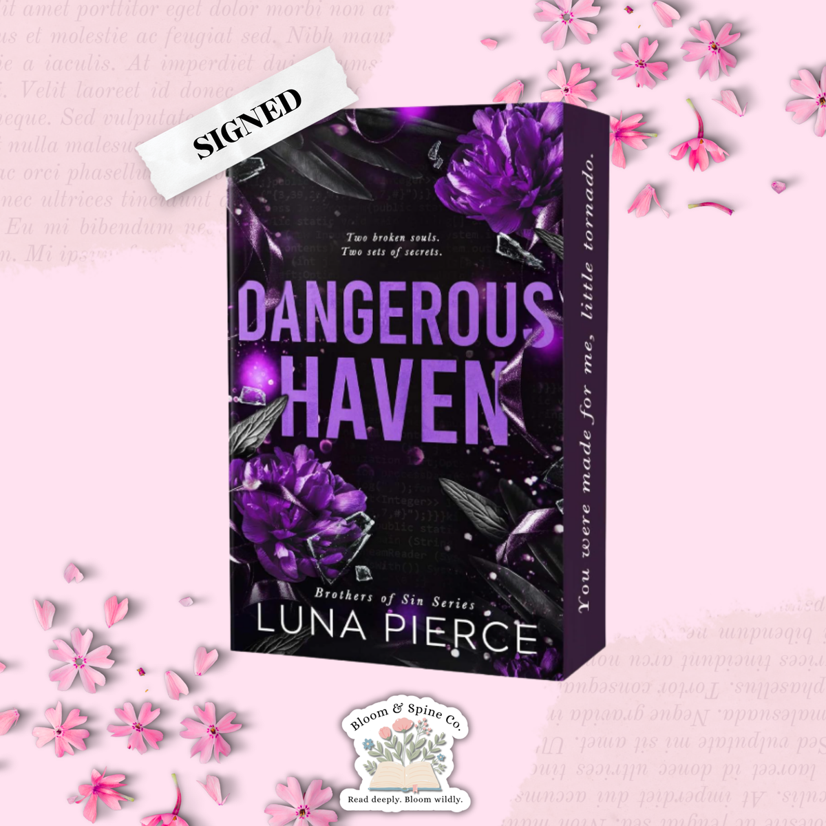 Dangerous Haven by Luna Pierce (SIGNED)