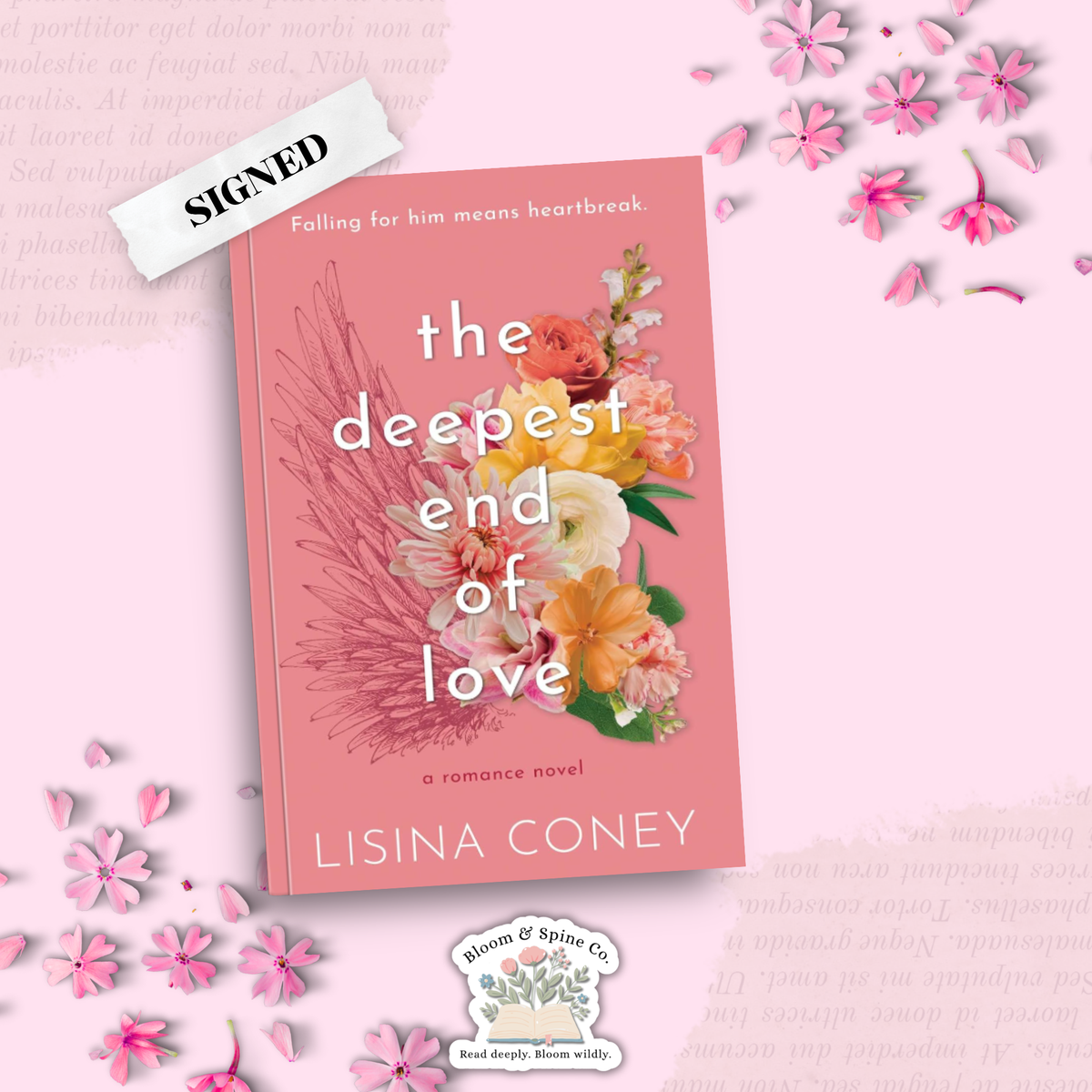 The Deepest End of Love by Lisina Coney (SINGED)