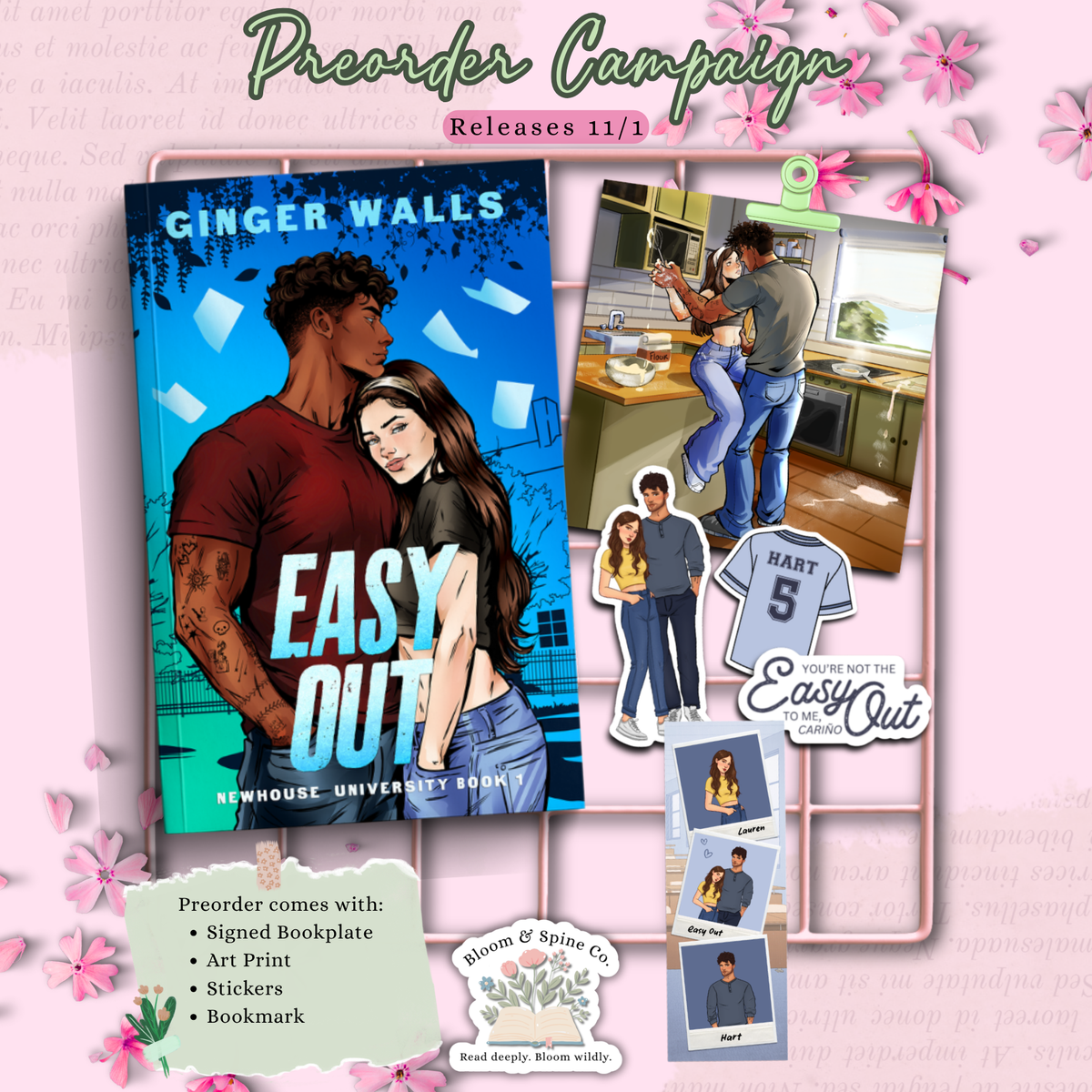 [PREORDER] Easy Out by Ginger Walls