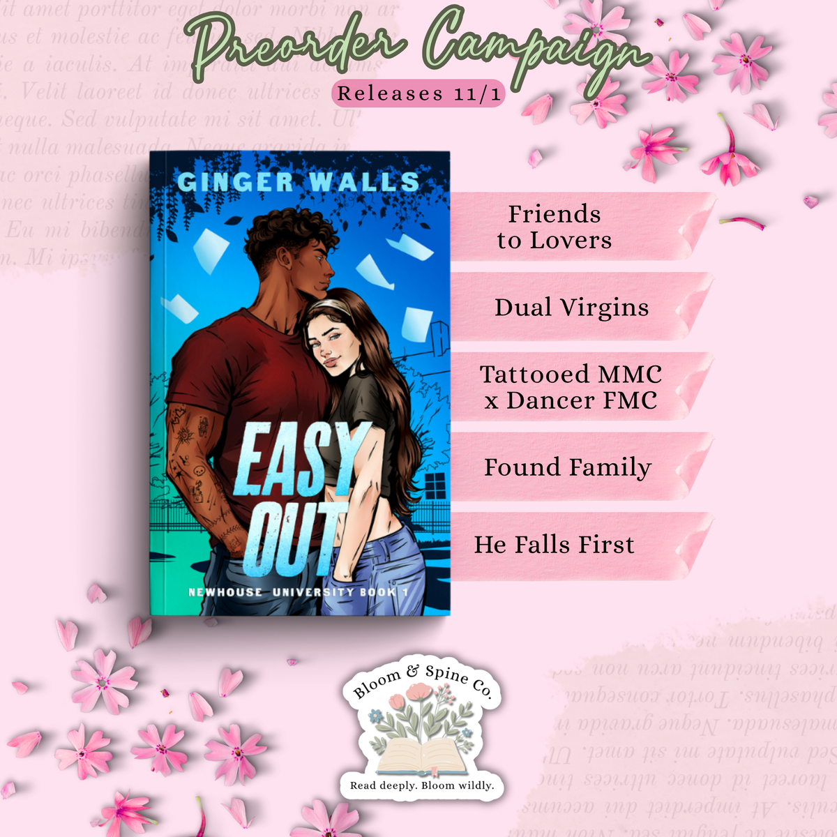 [PREORDER] Easy Out by Ginger Walls
