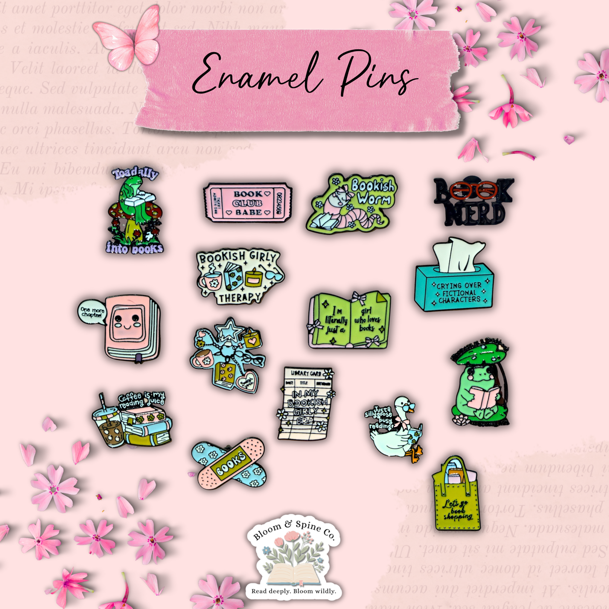 Enamel Pins - Variety
