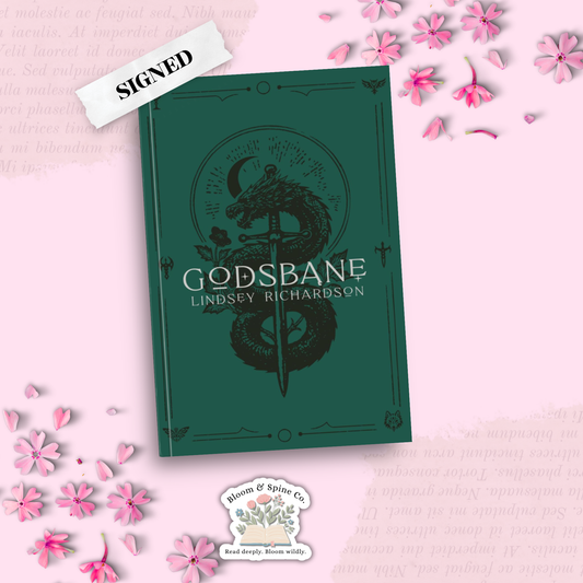 Godsbane by Lindsey Richardson (SIGNED) - SECOND CHANCE OOPSIE EDITION