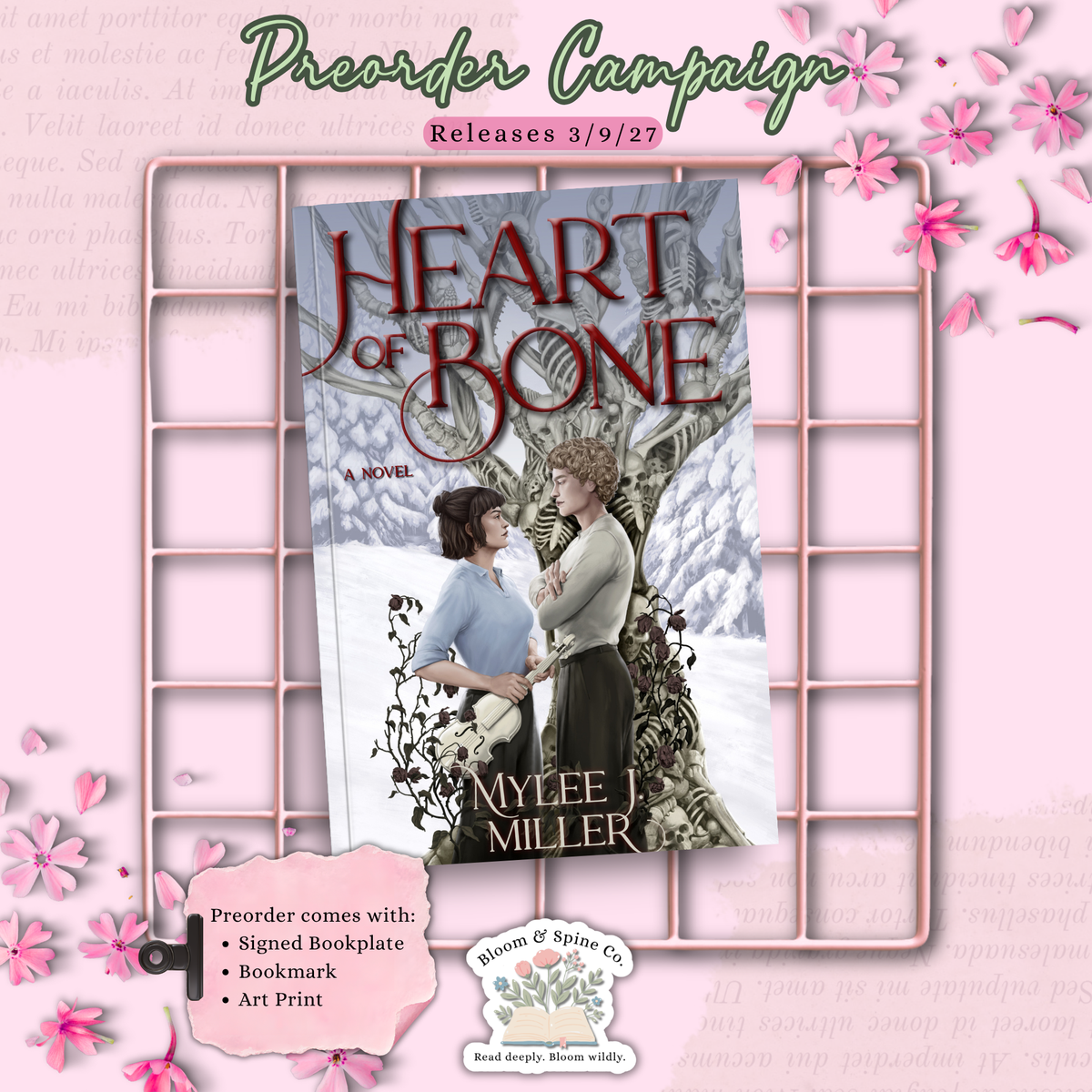 [PREORDER] Heart of Bone by Mylee J. Miller