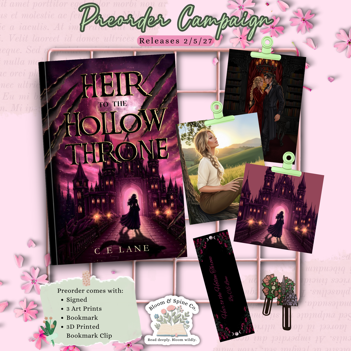 [PREORDER] Heir to the Hollow Throne by C E Lane