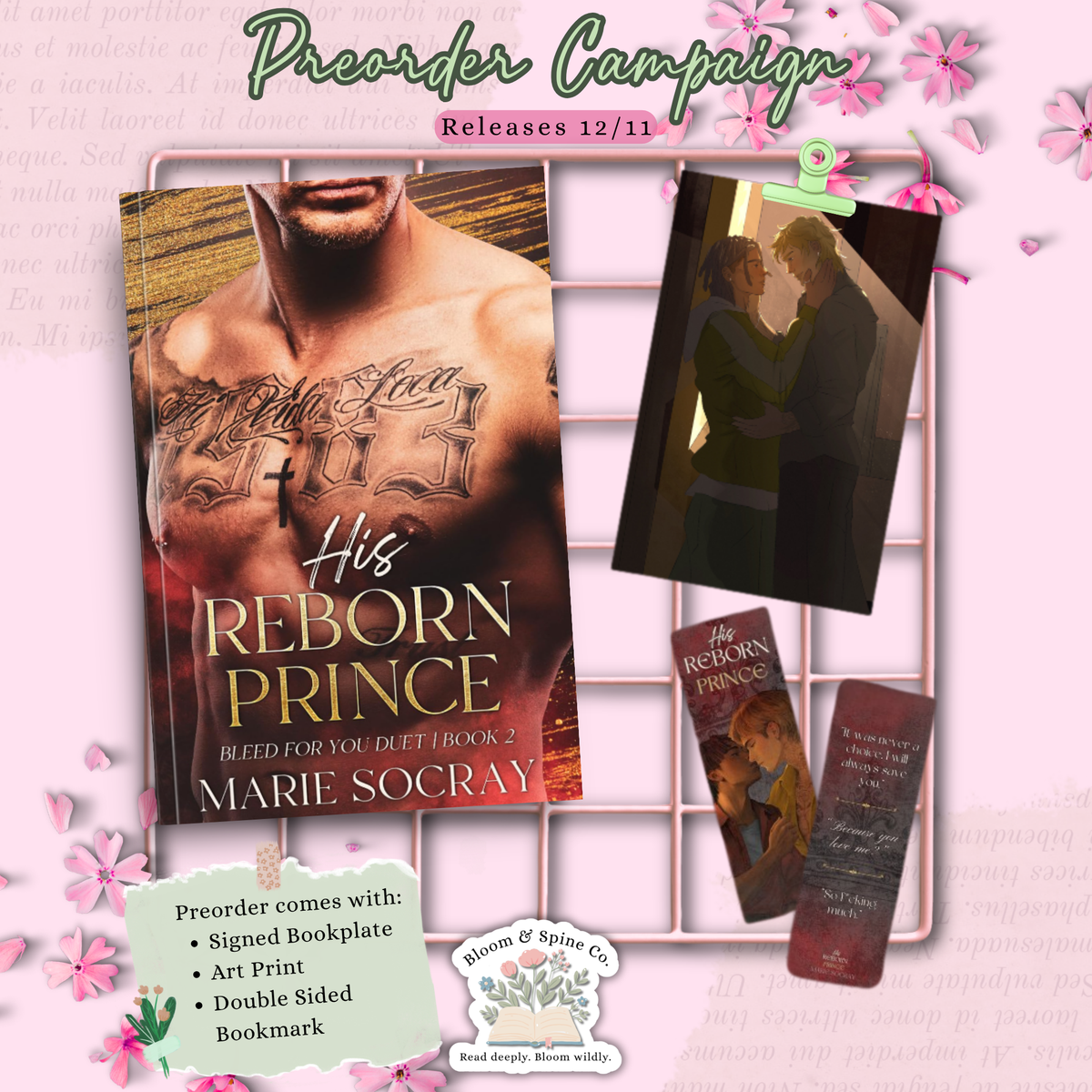 [PREORDER] His Reborn Prince by Marie Socray