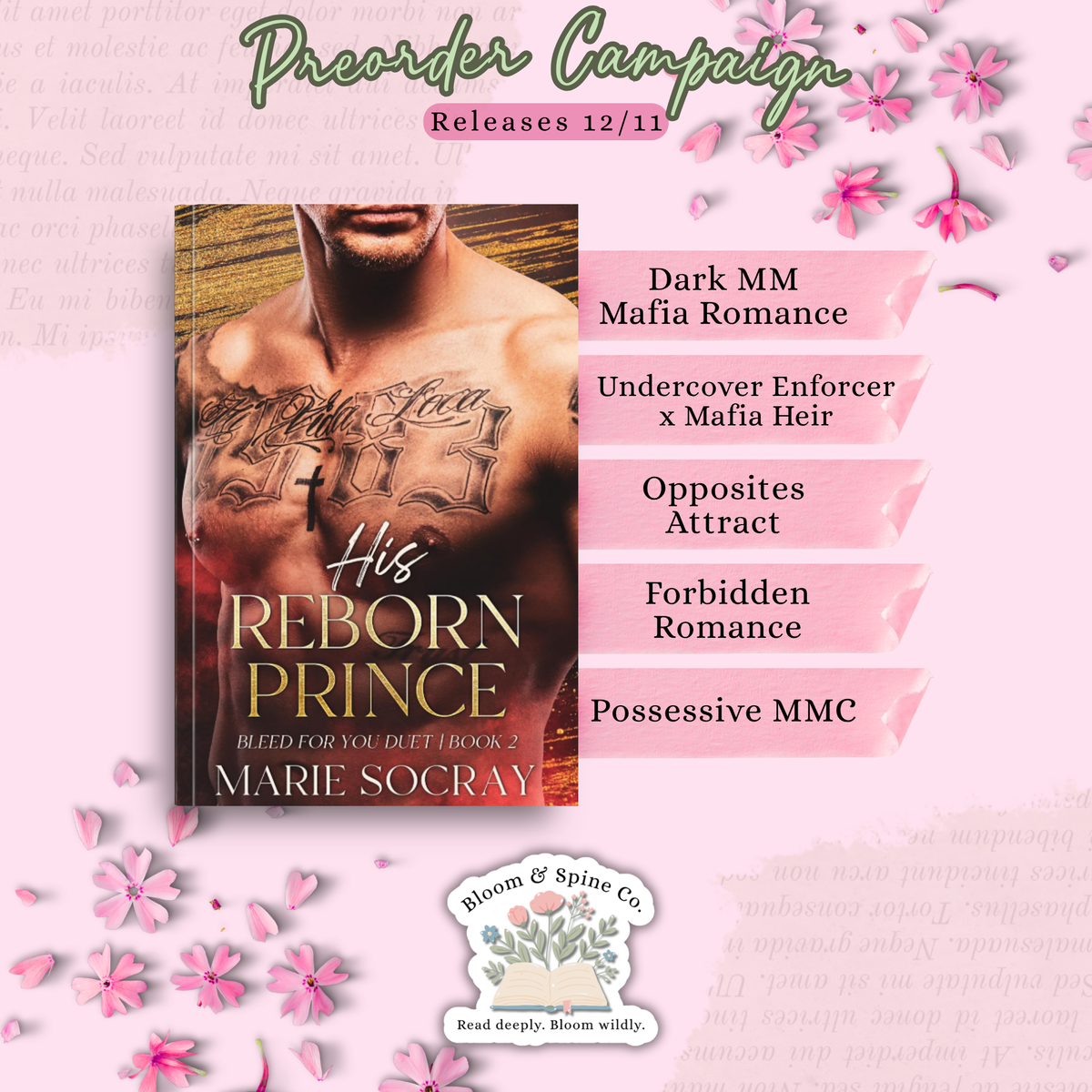 [PREORDER] His Reborn Prince by Marie Socray