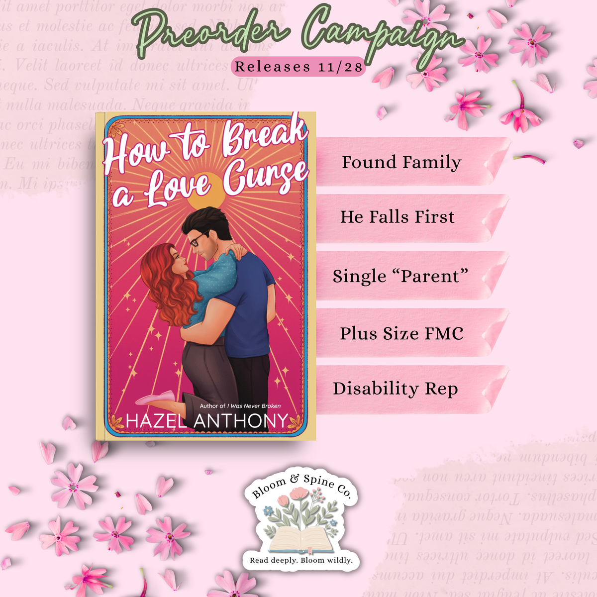 [PREORDER] How to Break a Love Curse by Hazel Anthony