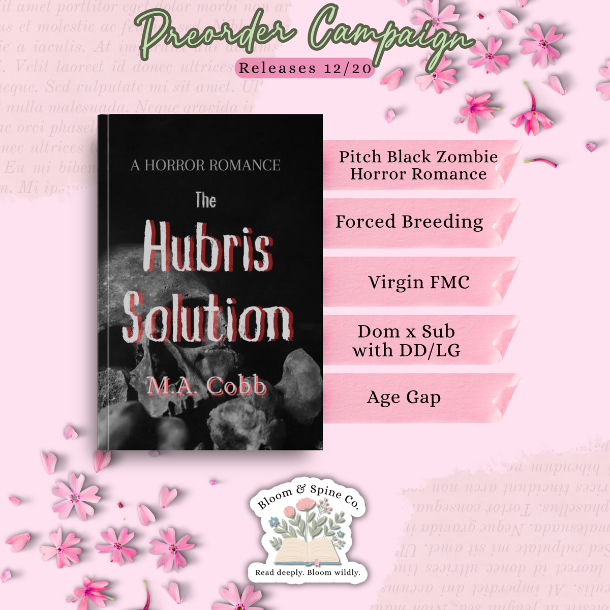 [PREORDER] The Hubris Solution by M. A. Cobb