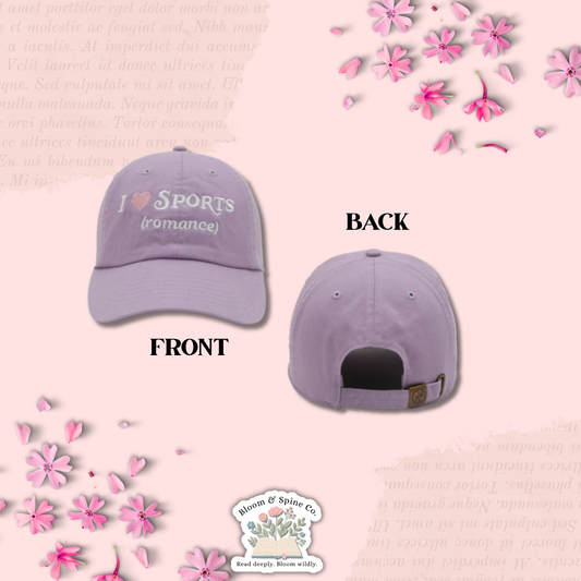 I Love Sports Romance Hat