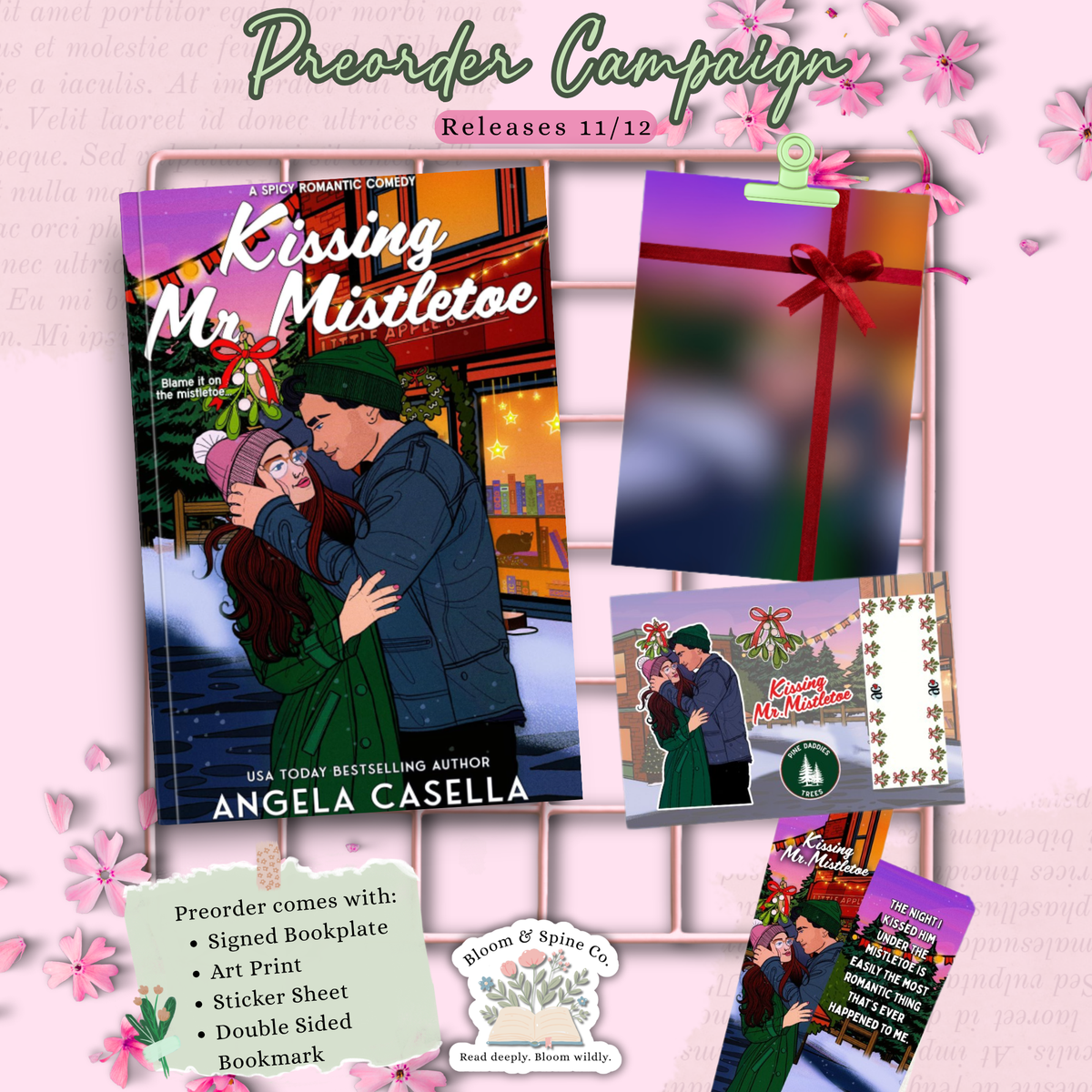 [PREORDER] Kissing Mr. Mistletoe by Angela Casella