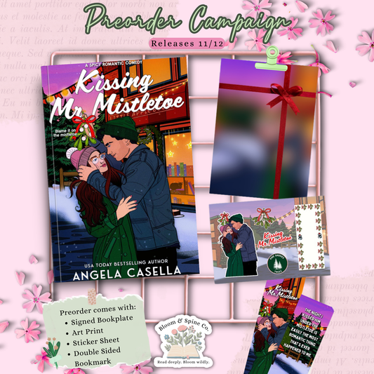 [PREORDER] Kissing Mr. Mistletoe by Angela Casella