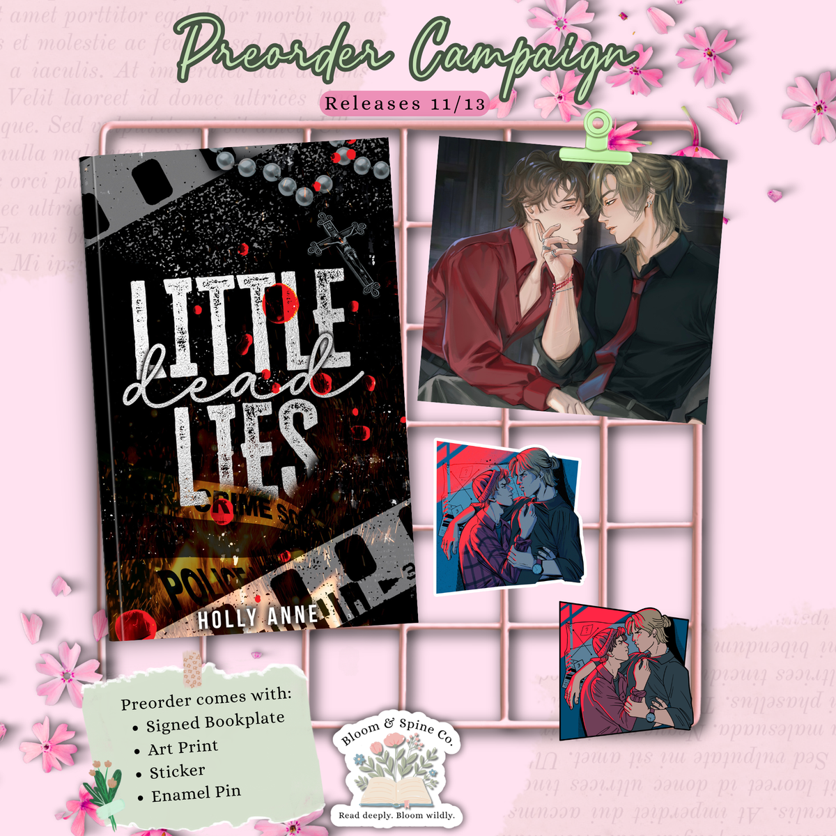[PREORDER] Little Dead Lies by Holly Anne