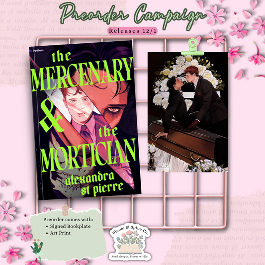 [PREORDER] The Mercenary and the Mortician by Alexandra St. Pierre
