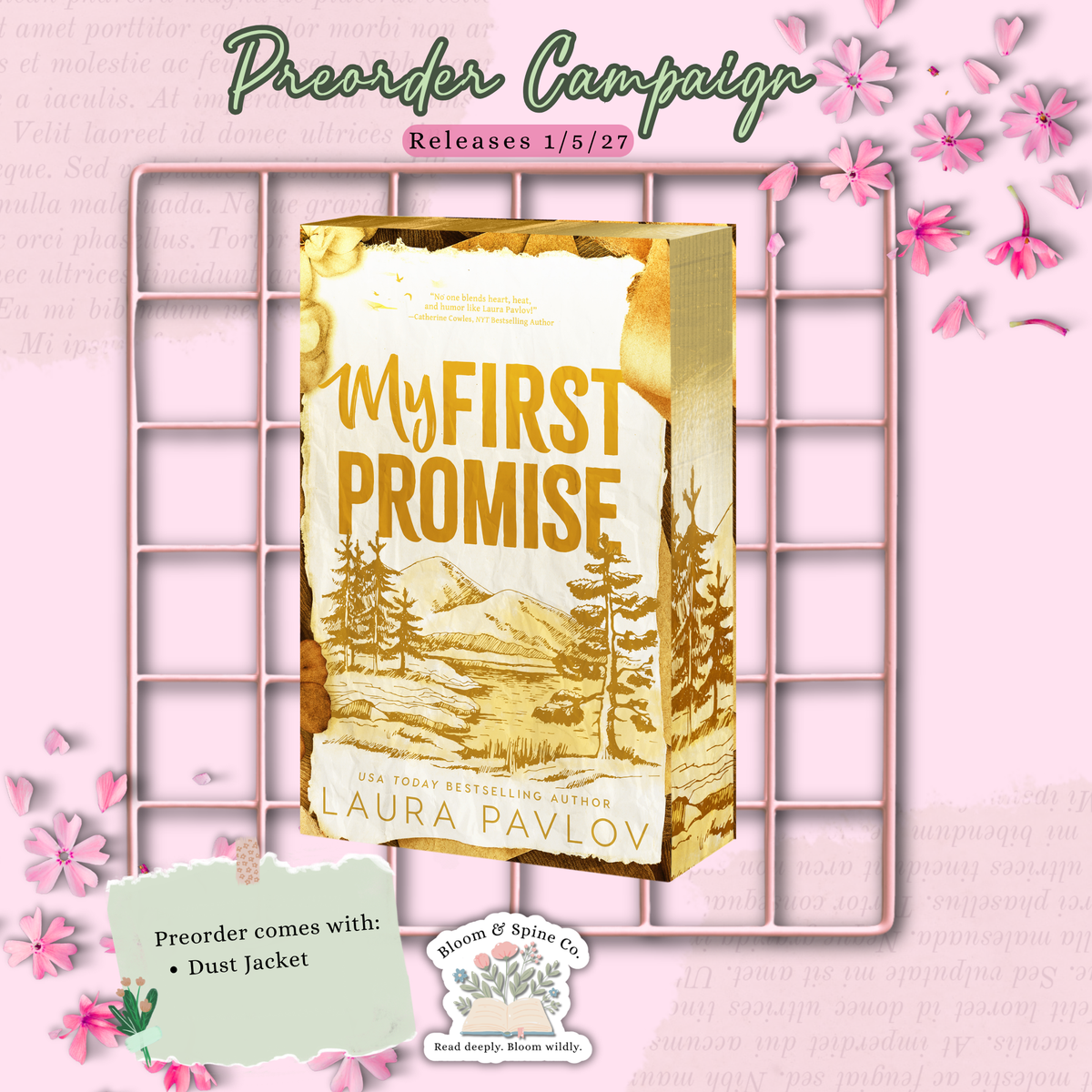 [PREORDER] My First Promise by Laura Pavlov