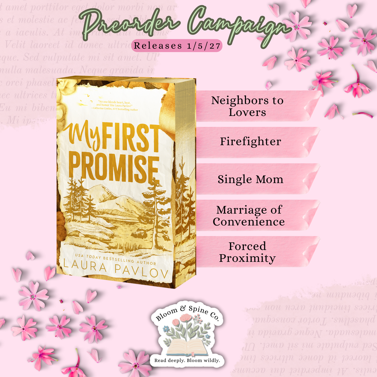 [PREORDER] My First Promise by Laura Pavlov
