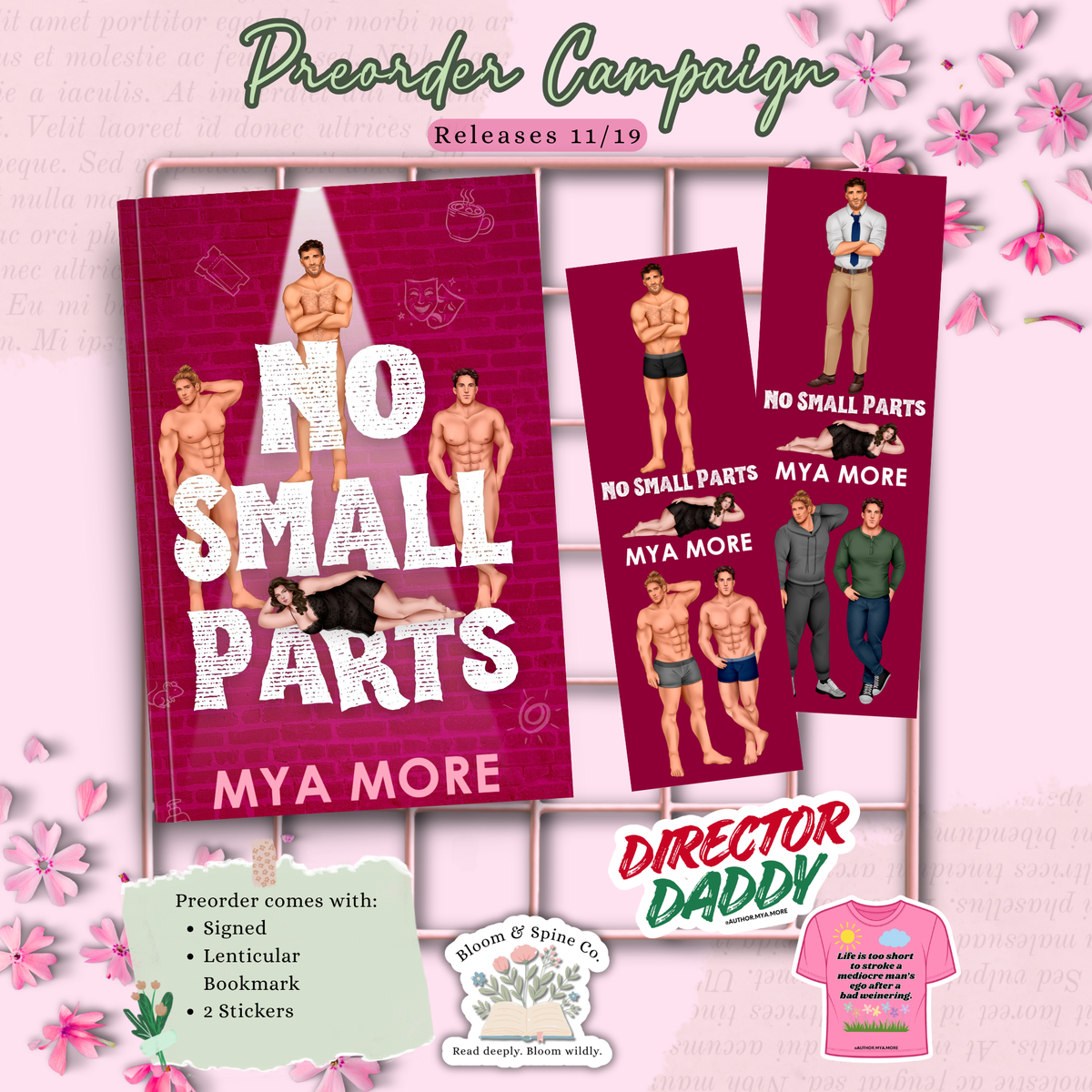 [PREORDER] No Small Parts by Mya More