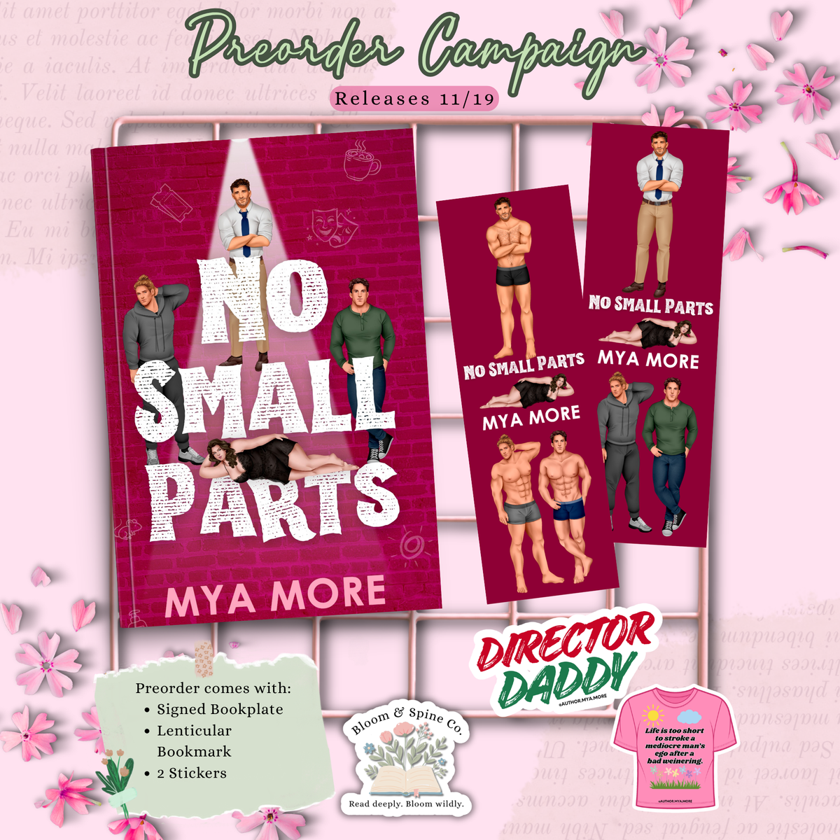 [PREORDER] No Small Parts by Mya More