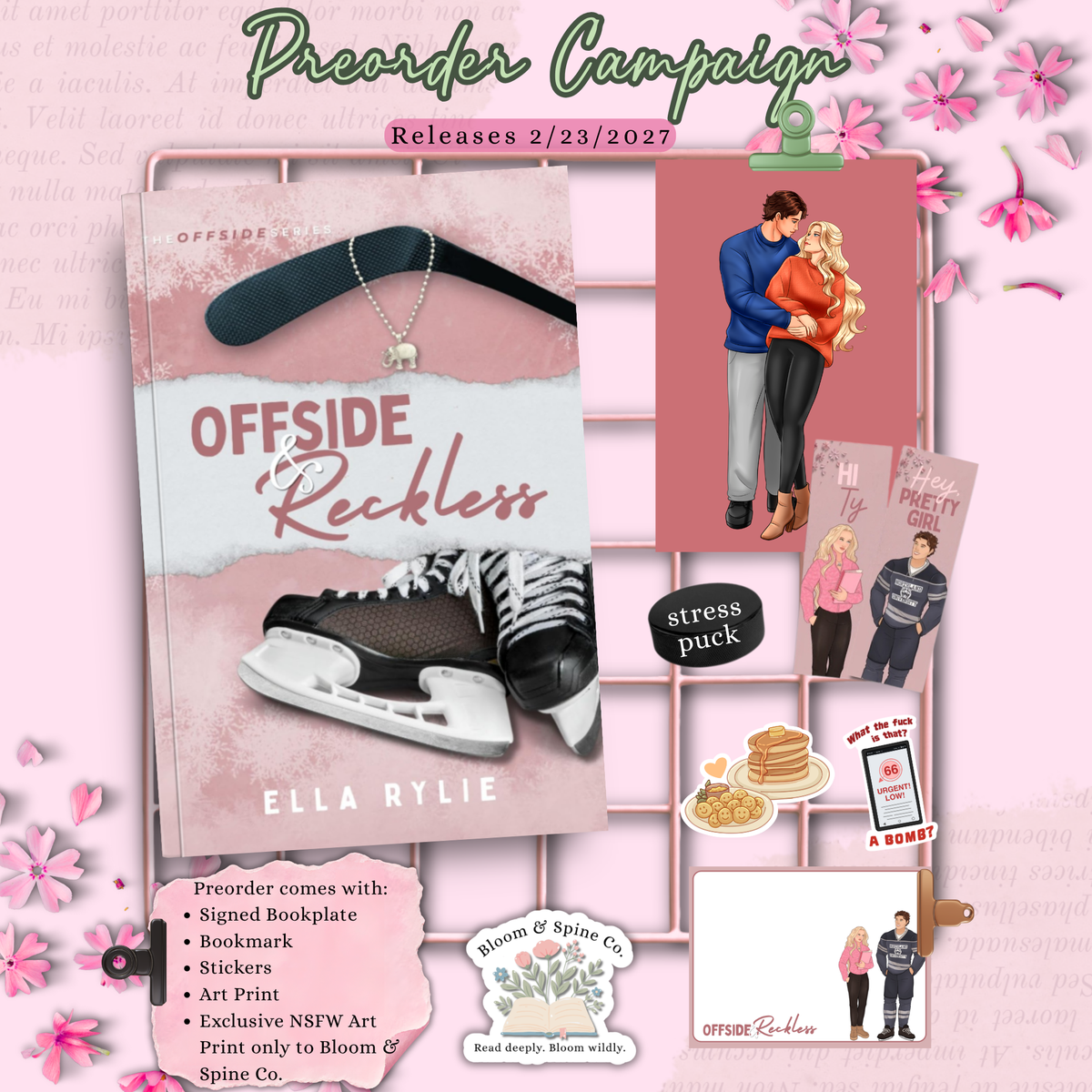 [PREORDER] Offiside & Reckles by Ella Rylie