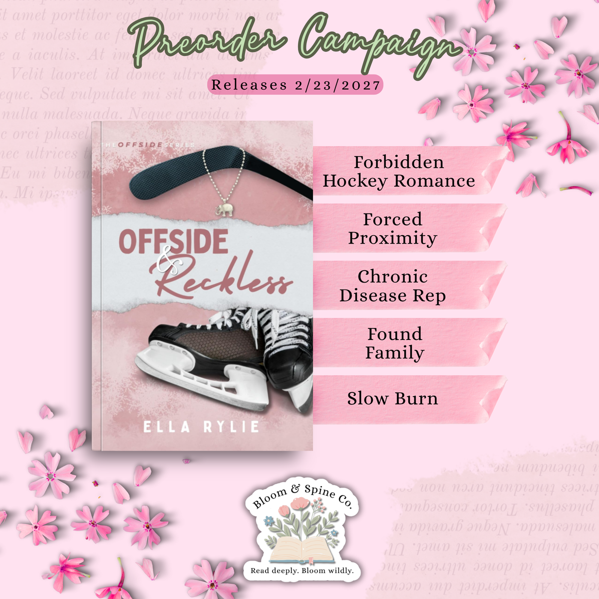 [PREORDER] Offiside & Reckles by Ella Rylie