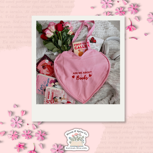 Ask Me About Books Tote