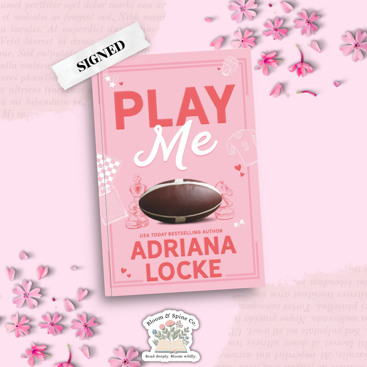 Play Me by Adriana Locke (SIGNED) (SPECIAL EDITION)