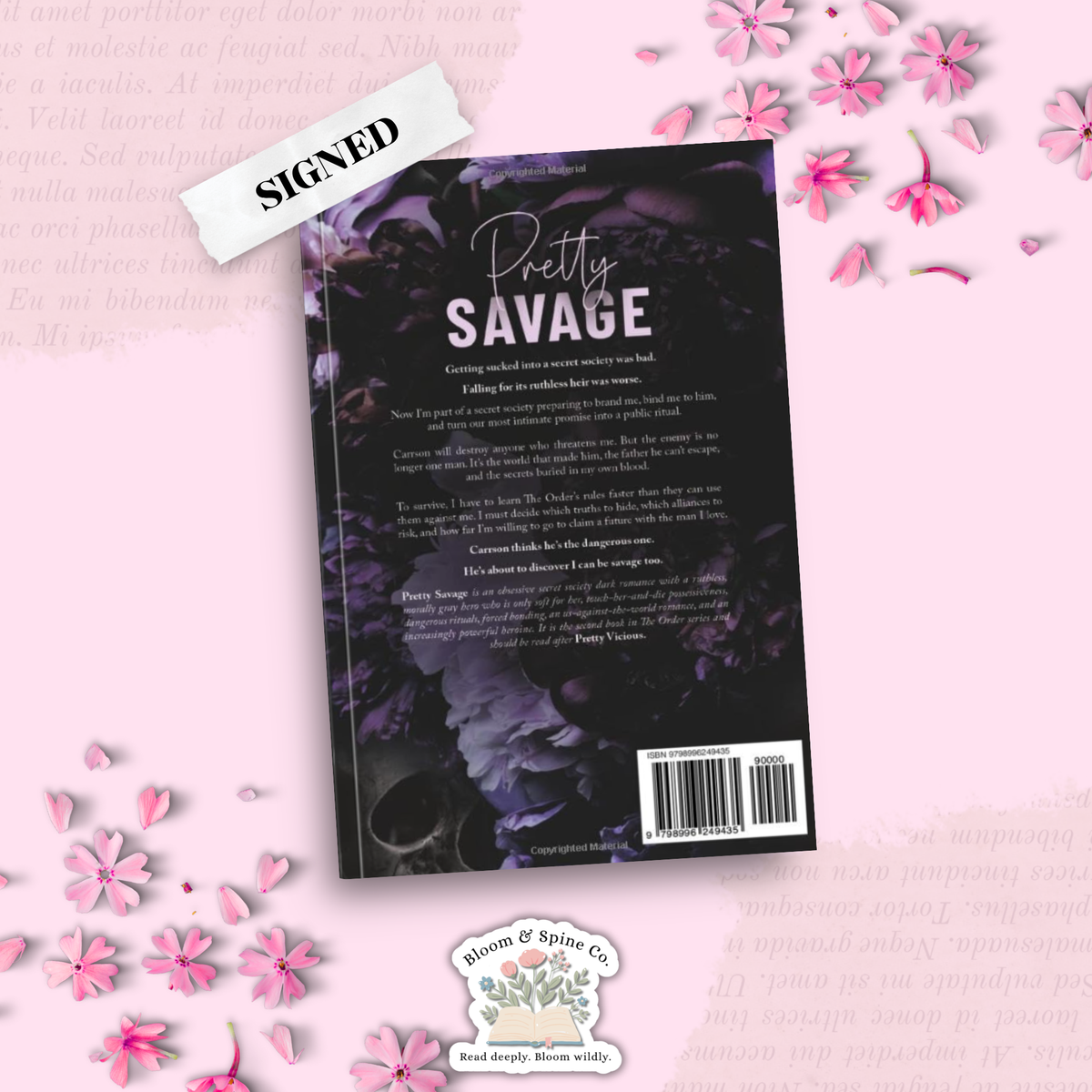 Pretty Savage by Lexi Davis (SIGNED)