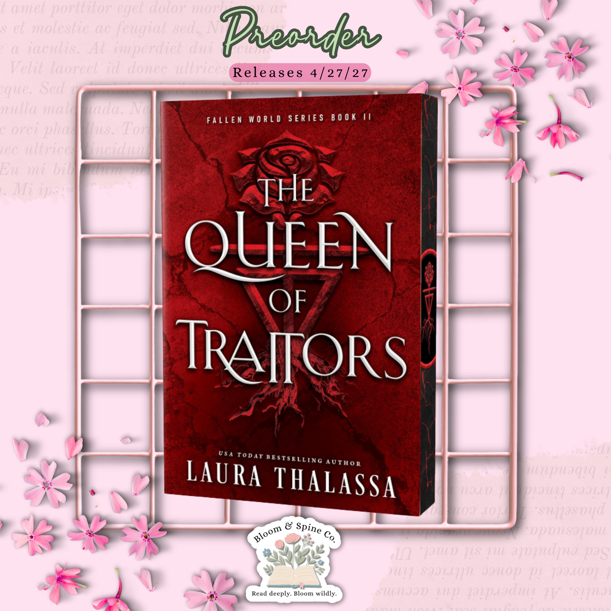 [PREORDER] The Queen of Traitors by Laura Thalassa