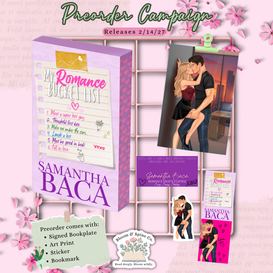 [PREORDER] My Romance Bucket List by Samantha Baca