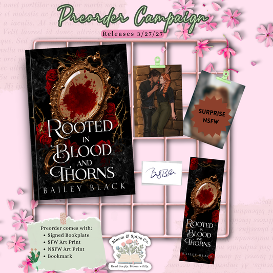 [PREORDER] Rooted in Blood and Thorns by Bailey Black