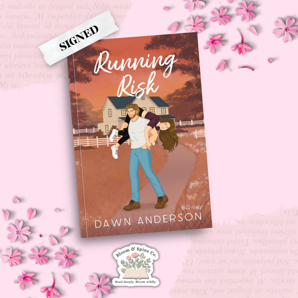 Running Risk by Dawn Anderson (SIGNED)