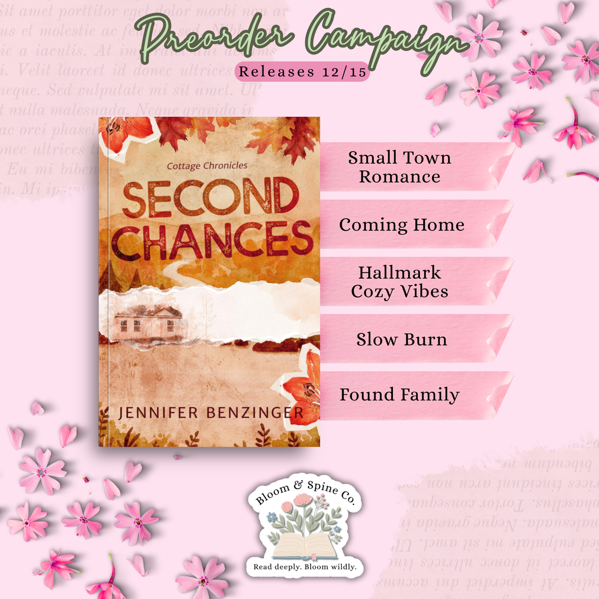 [PREORDER] Second Chances by Jennifer Benzinger