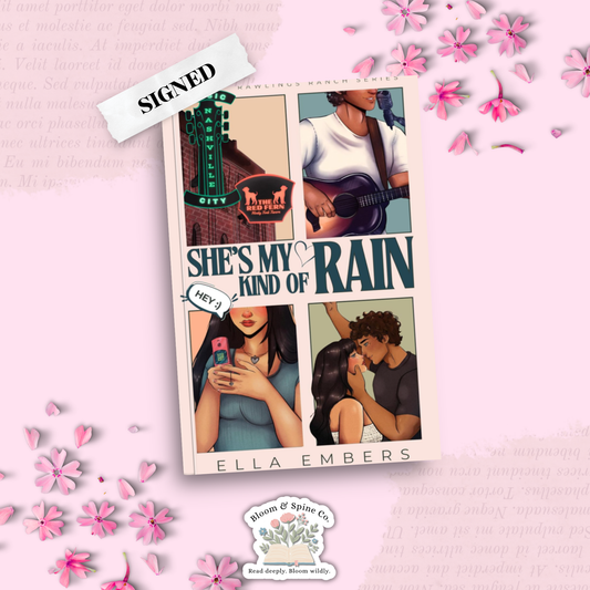 She's My Kind of Rain by Ella Embers (SIGNED)
