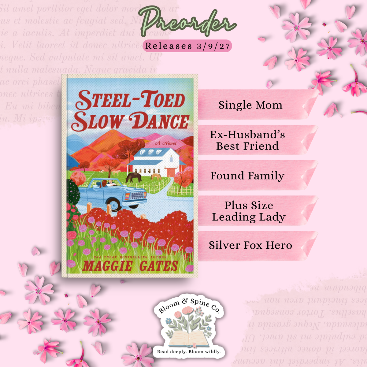 [PREORDER] Steel-Toed Slow Dance by Maggie Gate