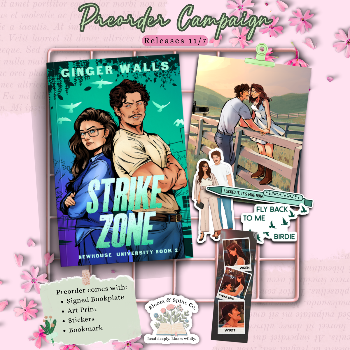 [PREORDER] Strike Zone by Ginger Walls