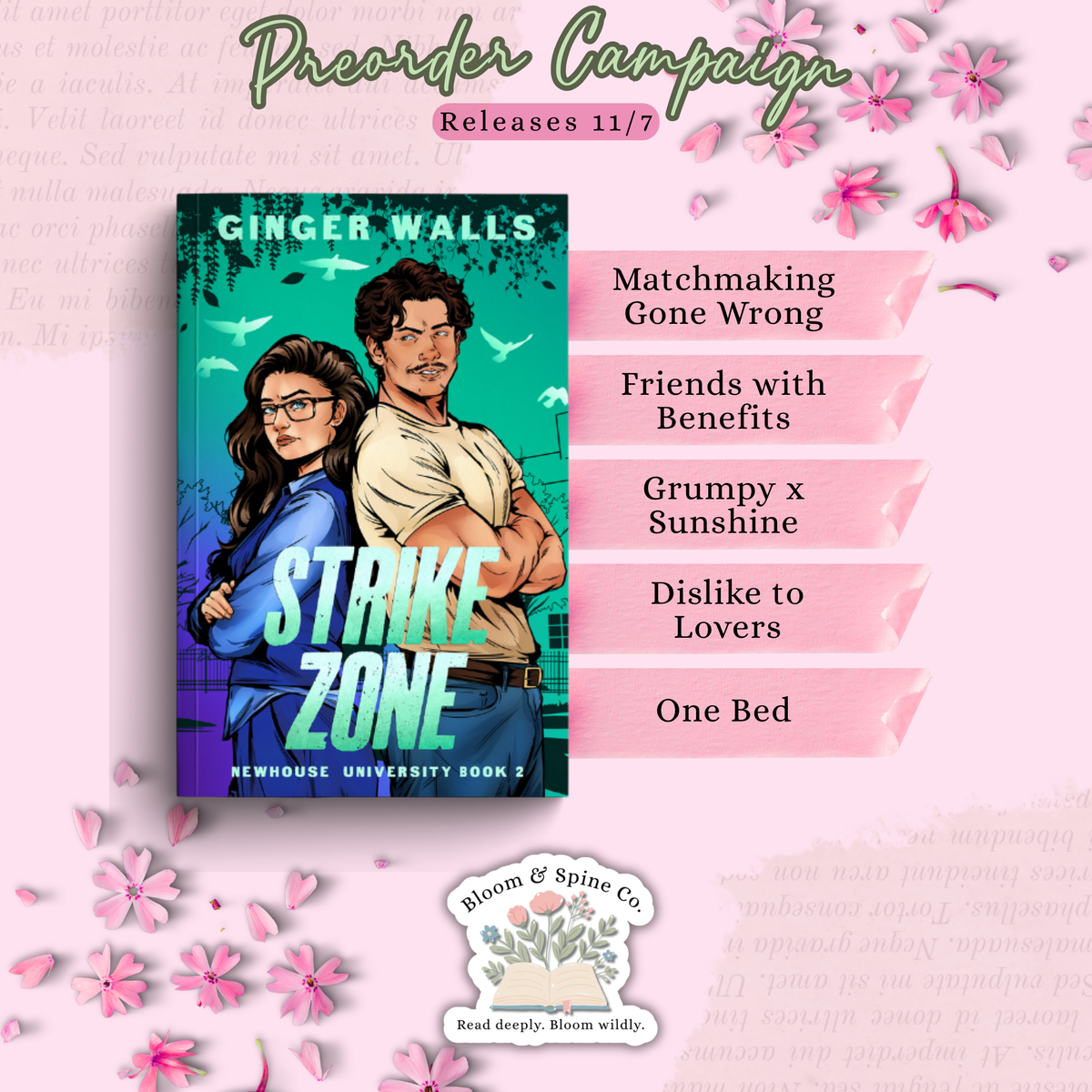[PREORDER] Strike Zone by Ginger Walls