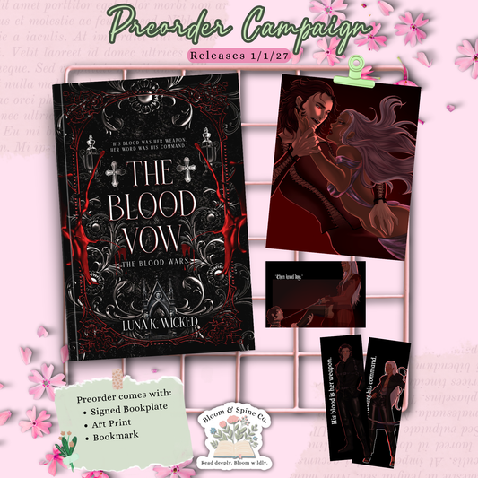 [PREORDER] The Blood Vow by Luna K. Wicked