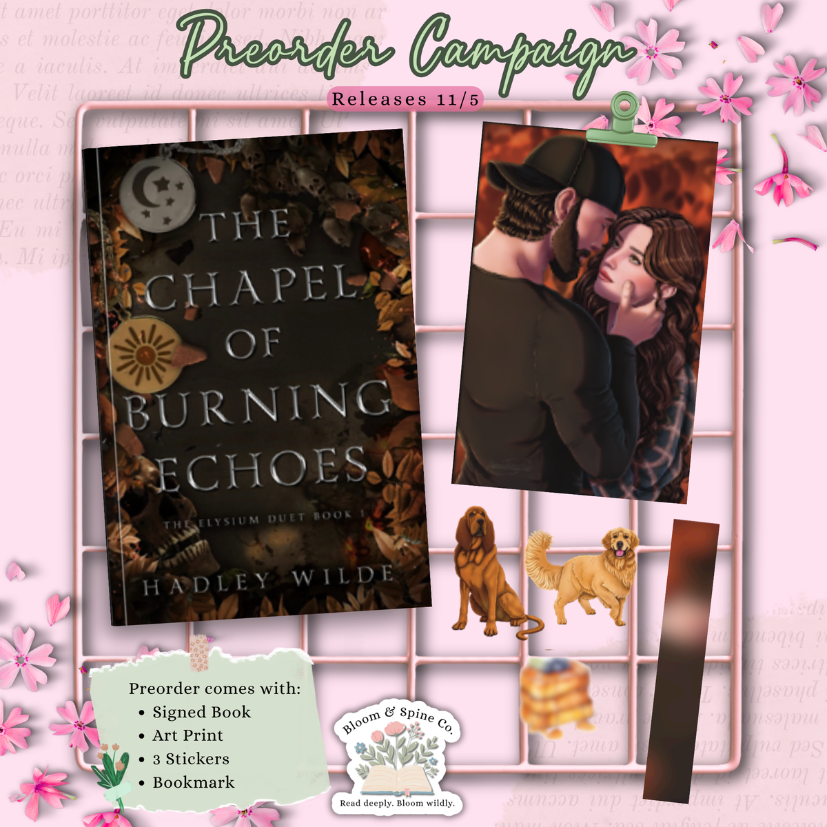 [PREORDER] The Chapel of Burning Echoes by Hadley Wilde