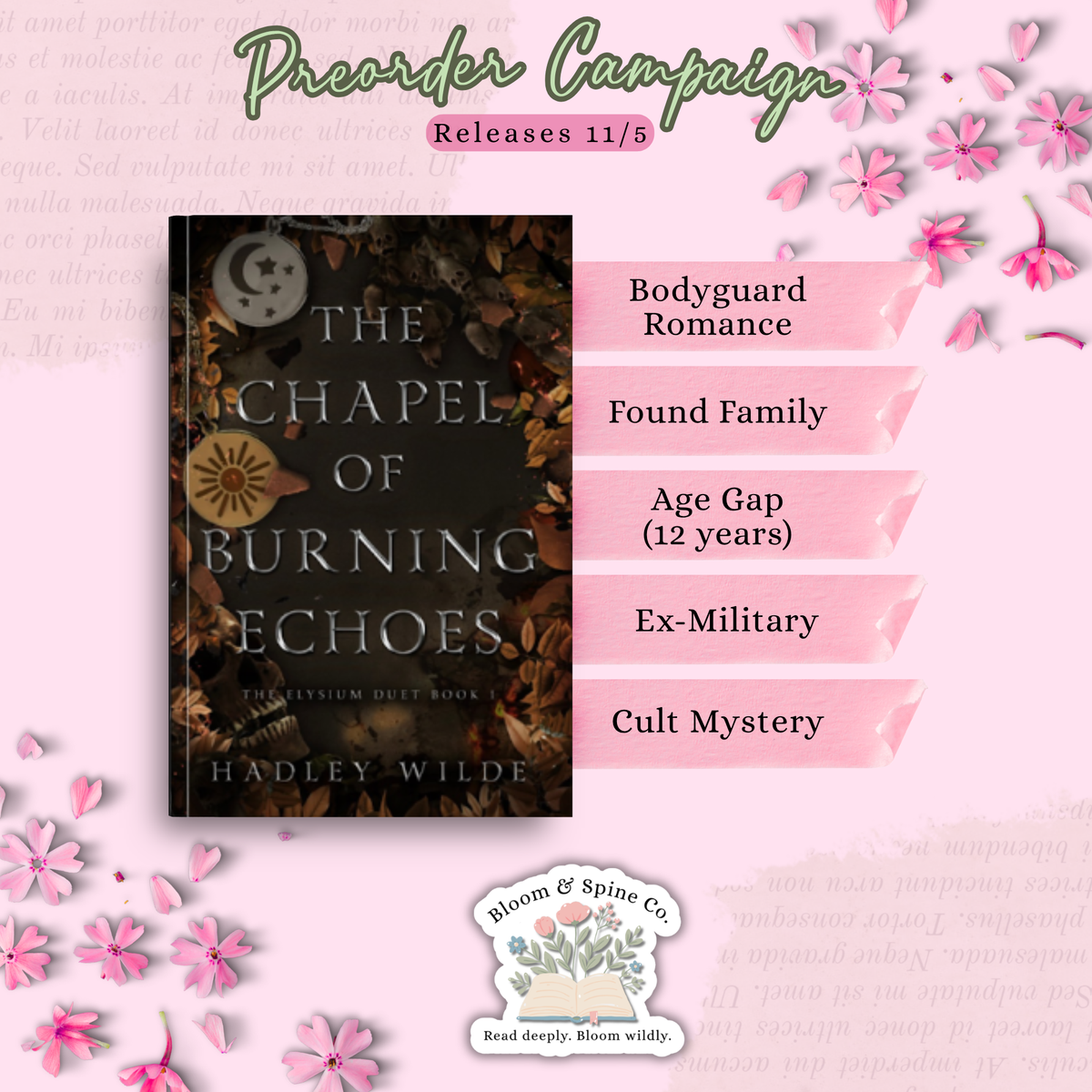 [PREORDER] The Chapel of Burning Echoes by Hadley Wilde