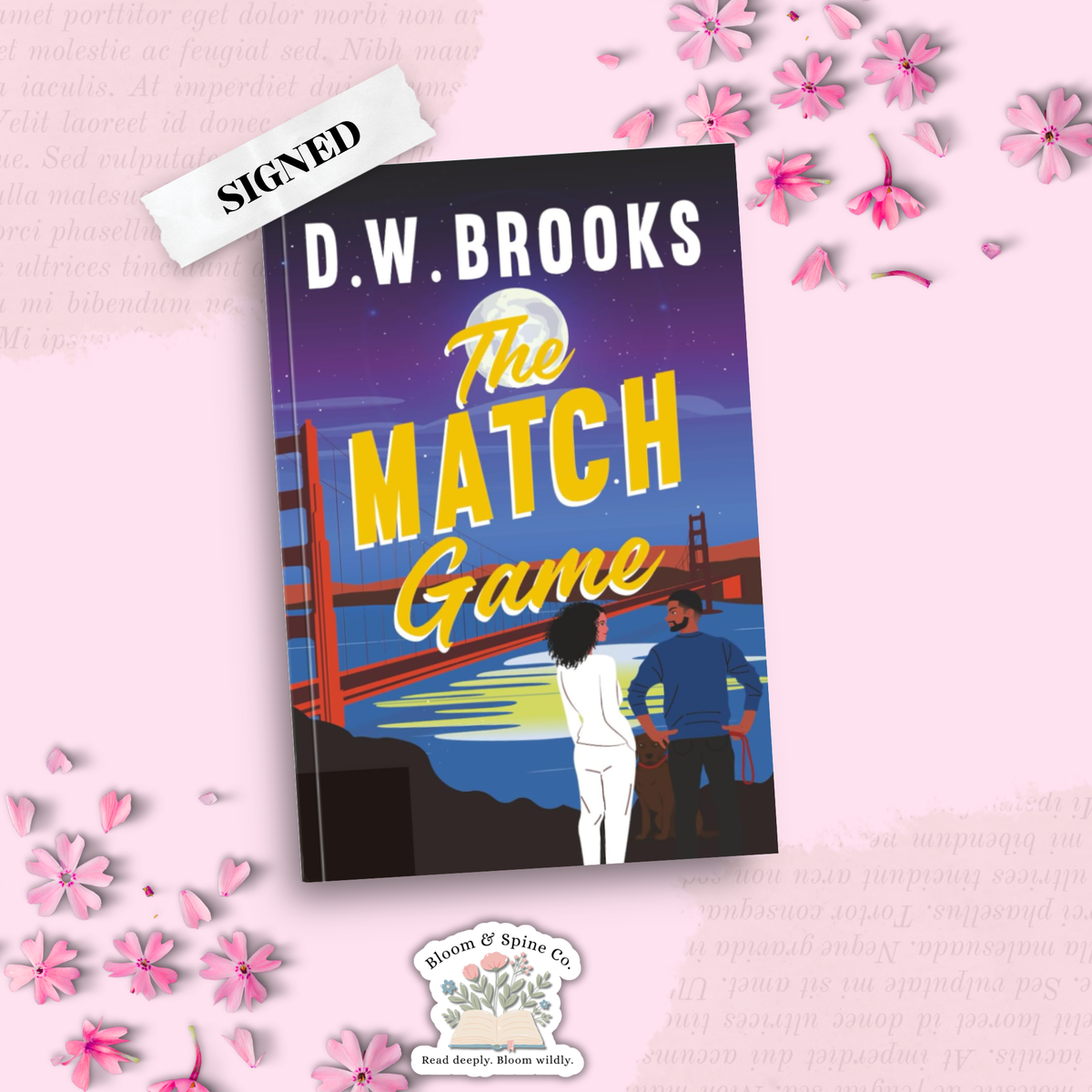 The Match Game by D. W. Brooks (SIGNED)